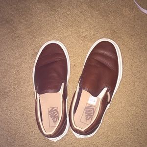 brown vans